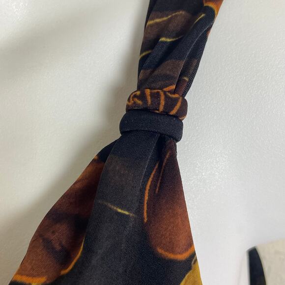 Miraclesuit Pandora Brown Floral Swimsuit One-Piece Bathing‎ Swimming Size 8 - Picture 4 of 12